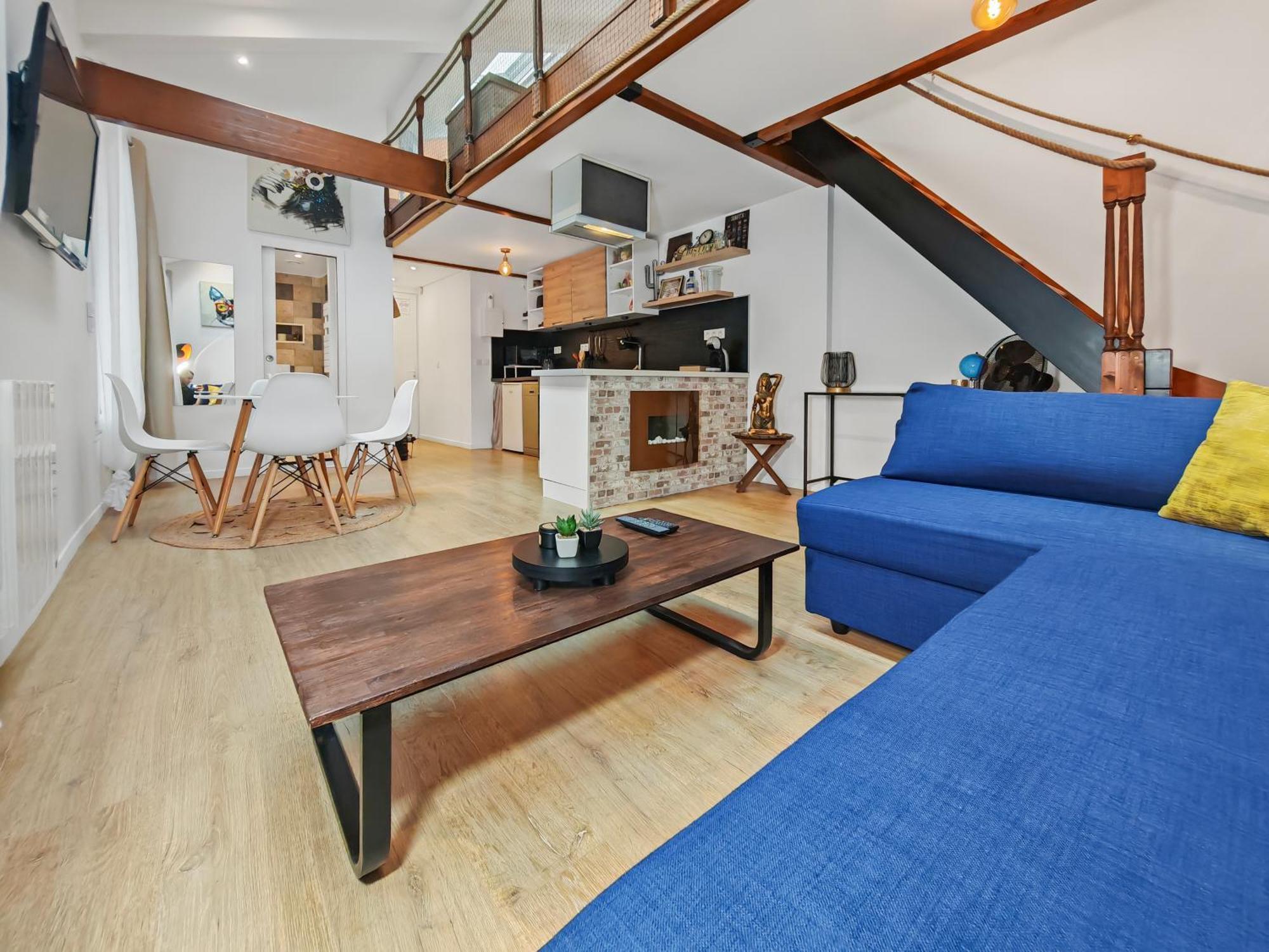 Loft Duplex A 2 Min De Paris - Parking Gratuit Apartment Le Pre-Saint-Gervais Exterior photo